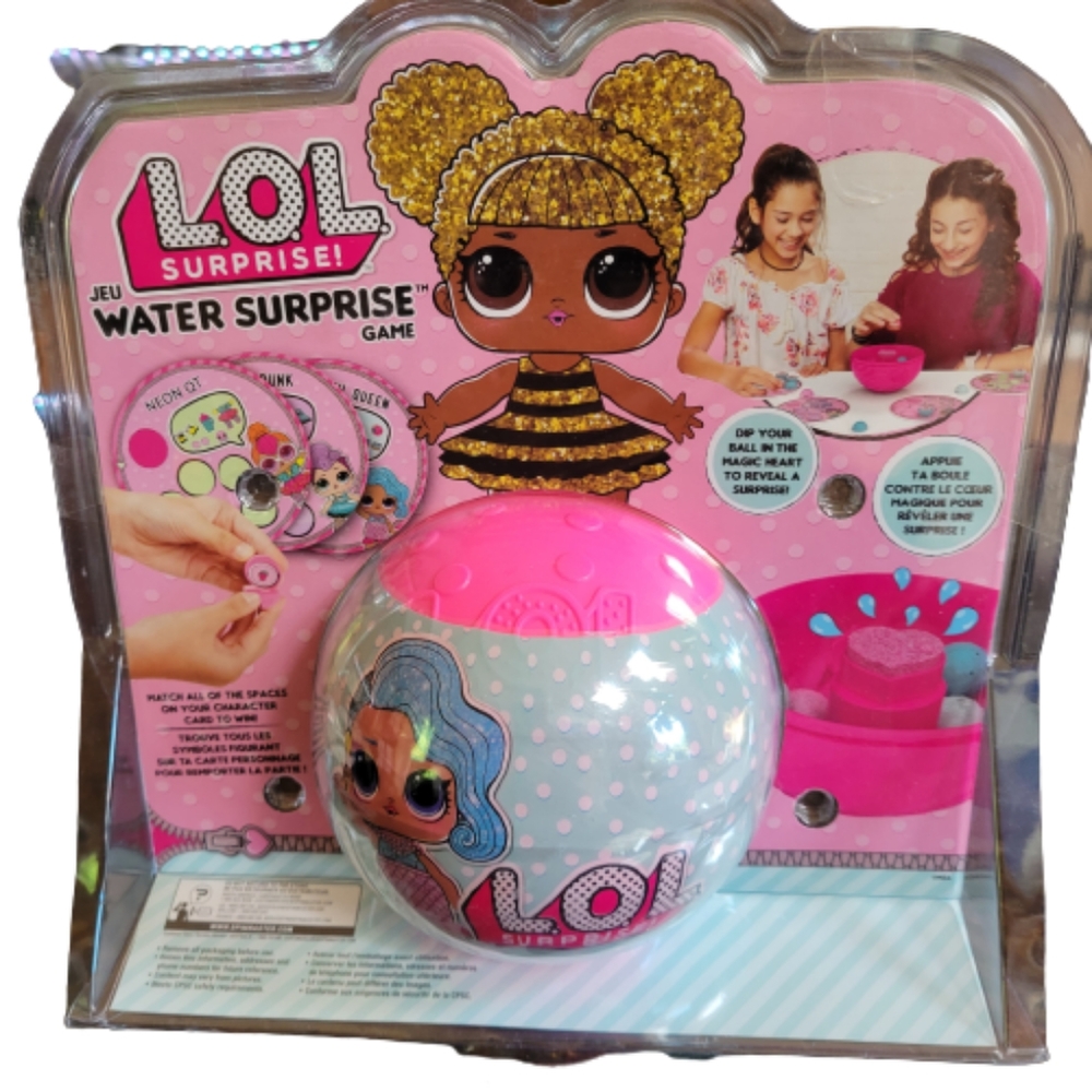 LOL Surprise Water Surprise Game  Magic Heart Reveals Surprises  Pink  NEW